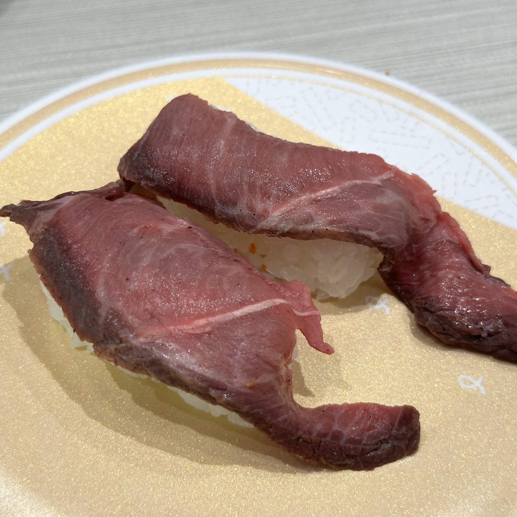 低温烤牛肉寿司